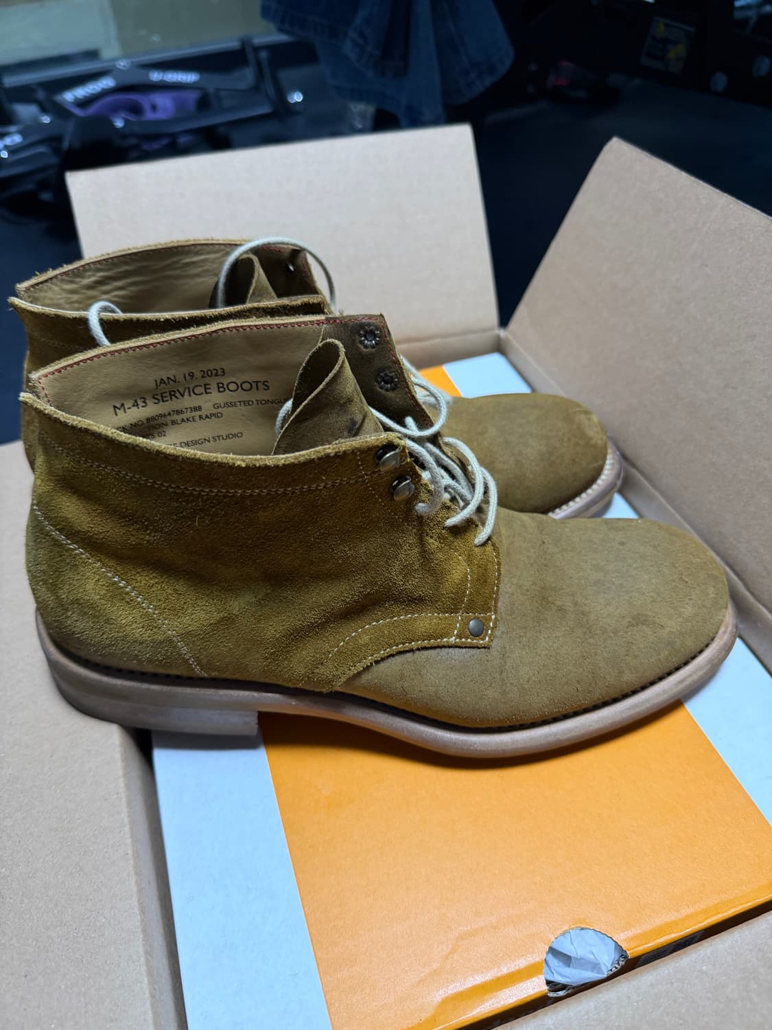 그라더스 부츠02 올리브드랩 260사이즈 상품이미지7