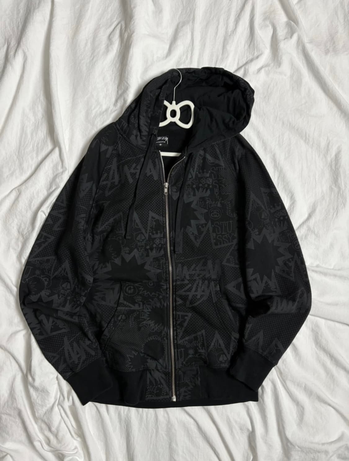 스투시 올드후드집업 상품이미지2