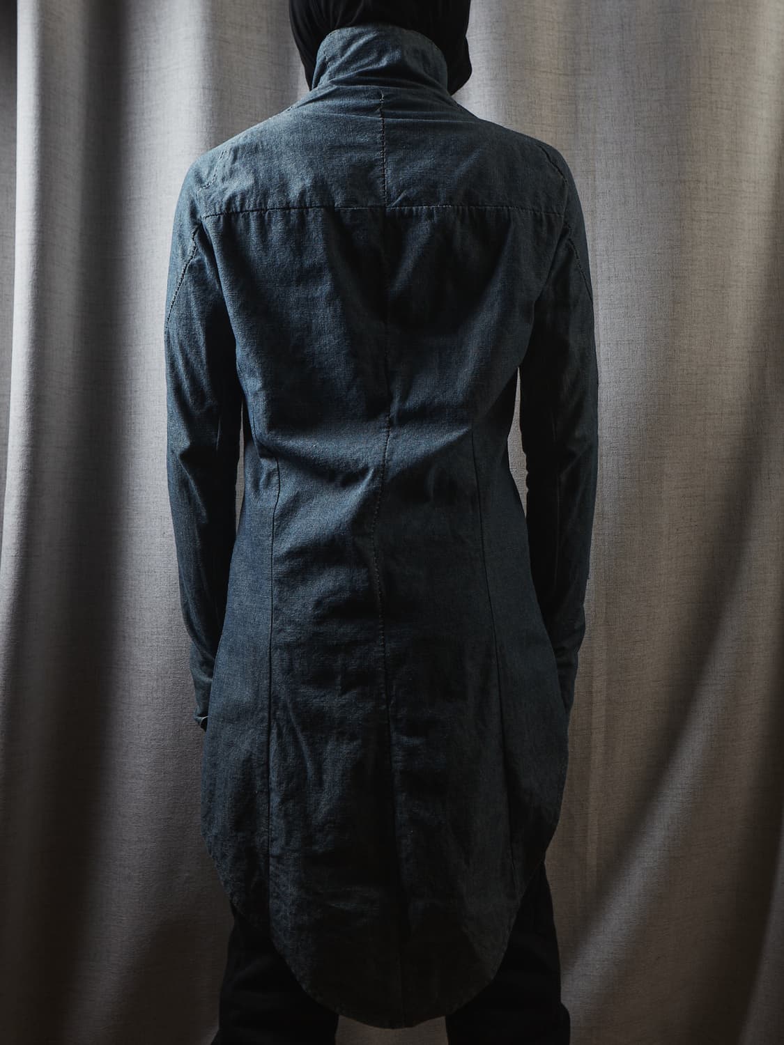 Incarnation 데님 오버로크 롱 자켓 상품이미지9