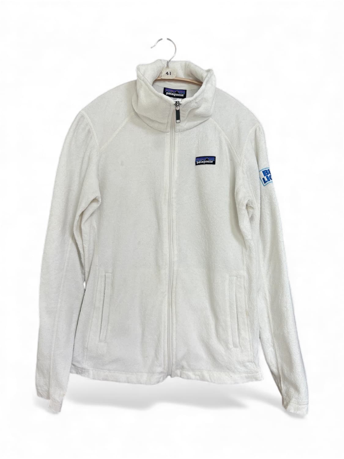 파타고니아 후리스 집업 화이트 상품이미지1