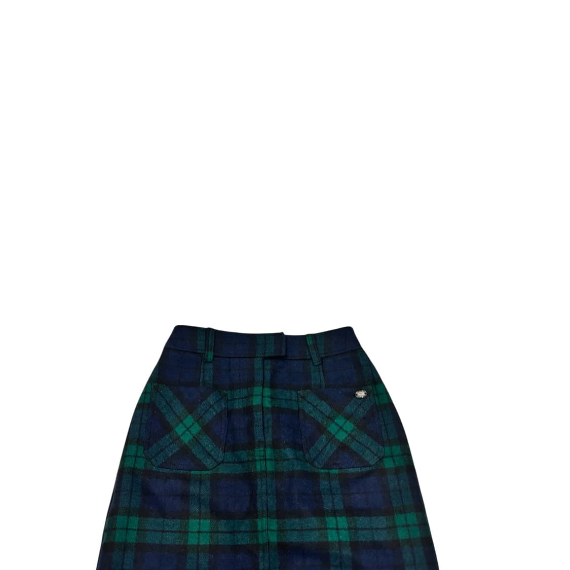 드파운드 24fw 타탄체크 울 스커트 상품이미지2