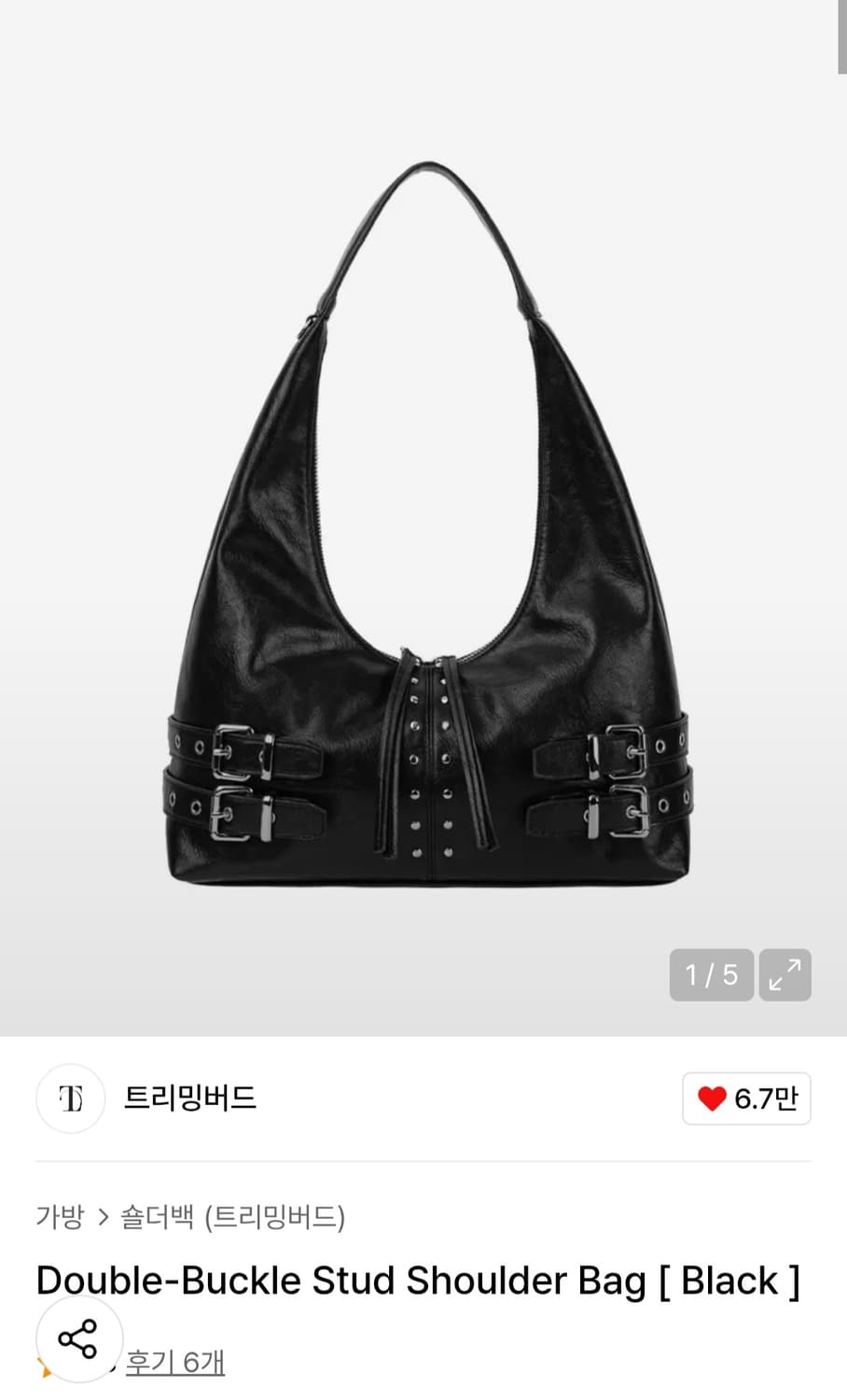 트리밍버드 숄더백  상품이미지1