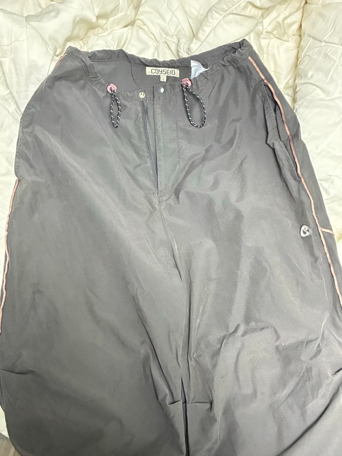 코이세이오 스트랩라인 팬츠 그레이 1 상품이미지1