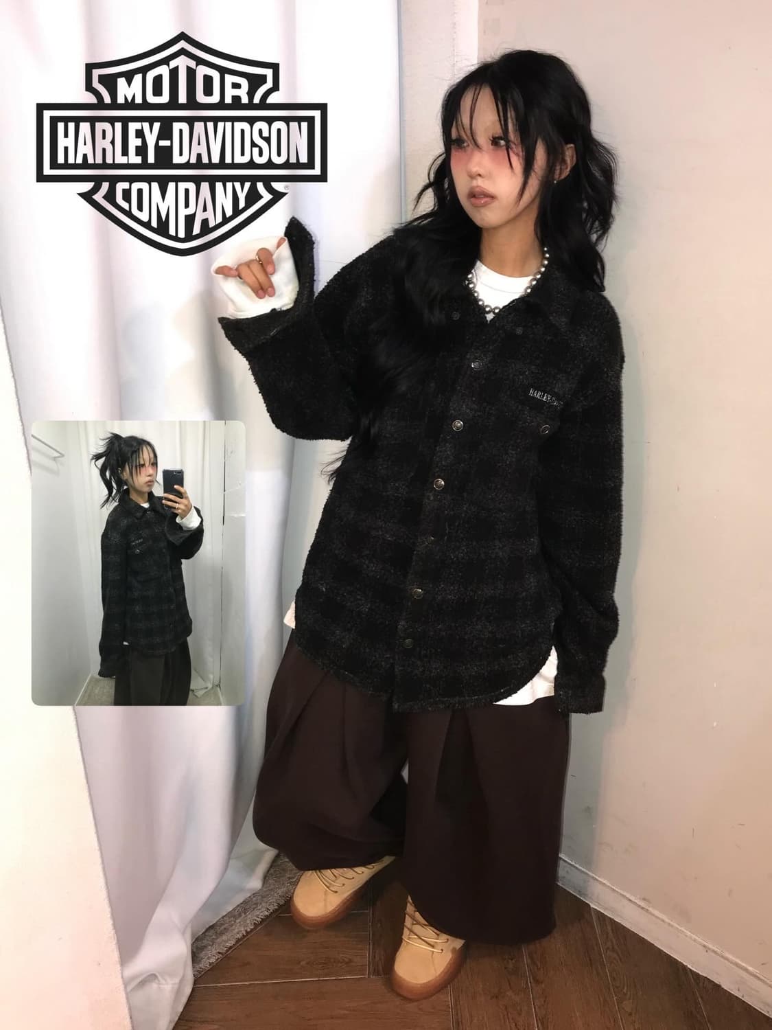 Harley-Davidson Fleece Jacket 상품이미지1