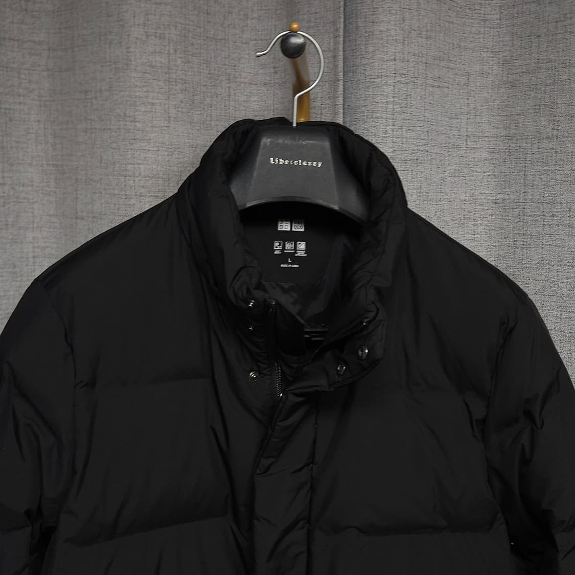 L ) 유니클로 심리스 다운 롱코트 상품이미지3