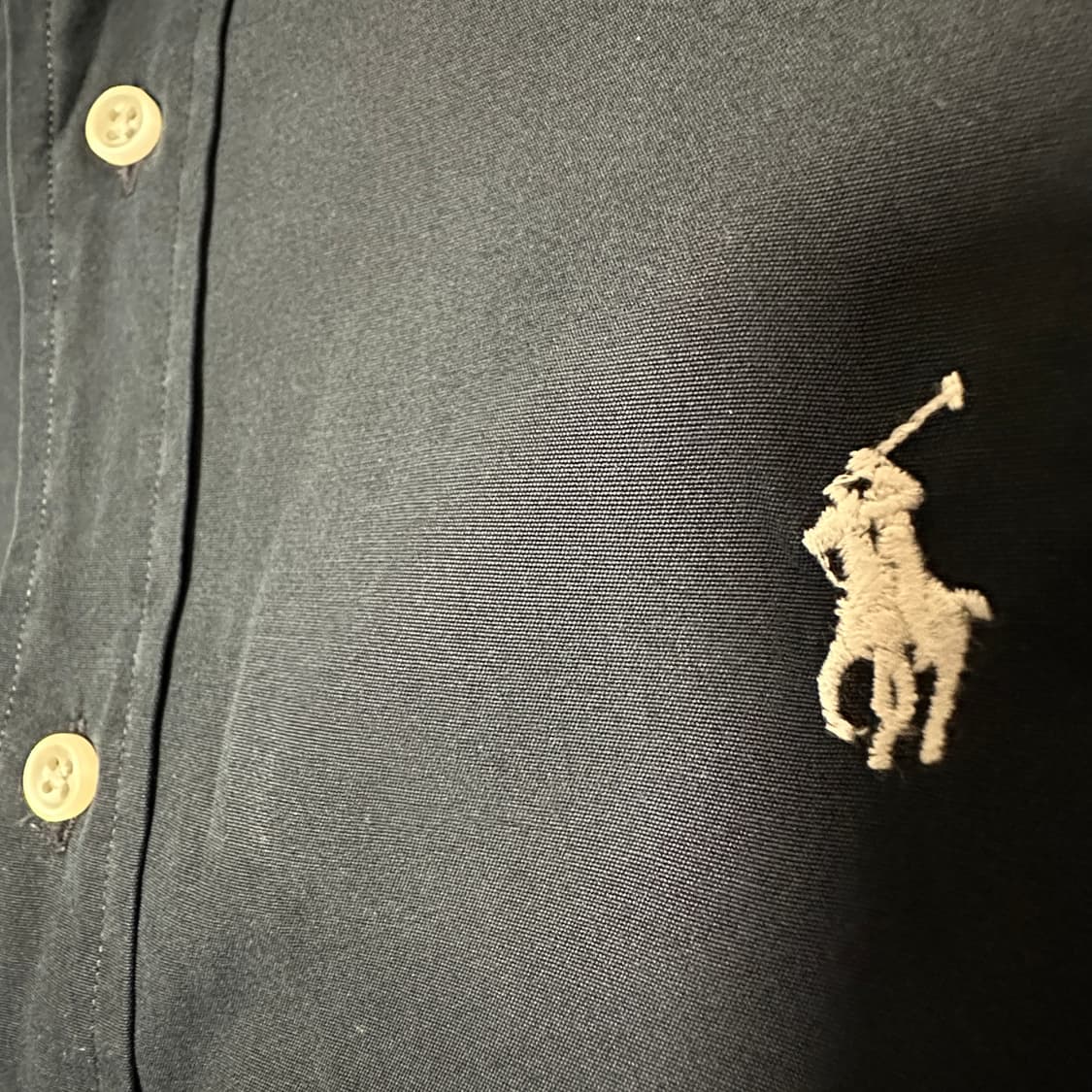 POLO RALPH LAUREN shirt black 상품이미지3