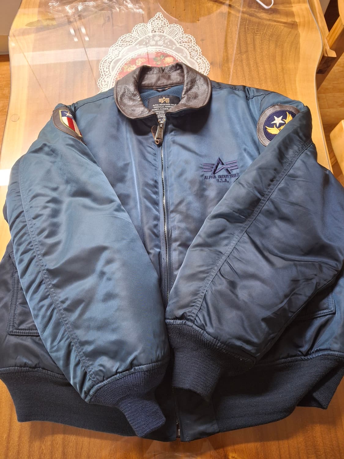 알파인더스트리 FLT45P 자켓 XL사이즈 판매합니다! 상품이미지1