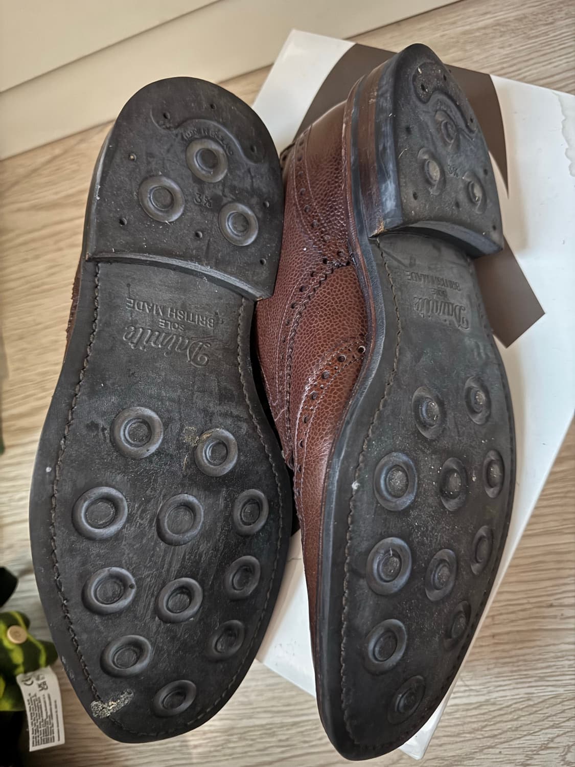 Loake 1880 남성 윙팁 구두 uk 8.5 상품이미지3