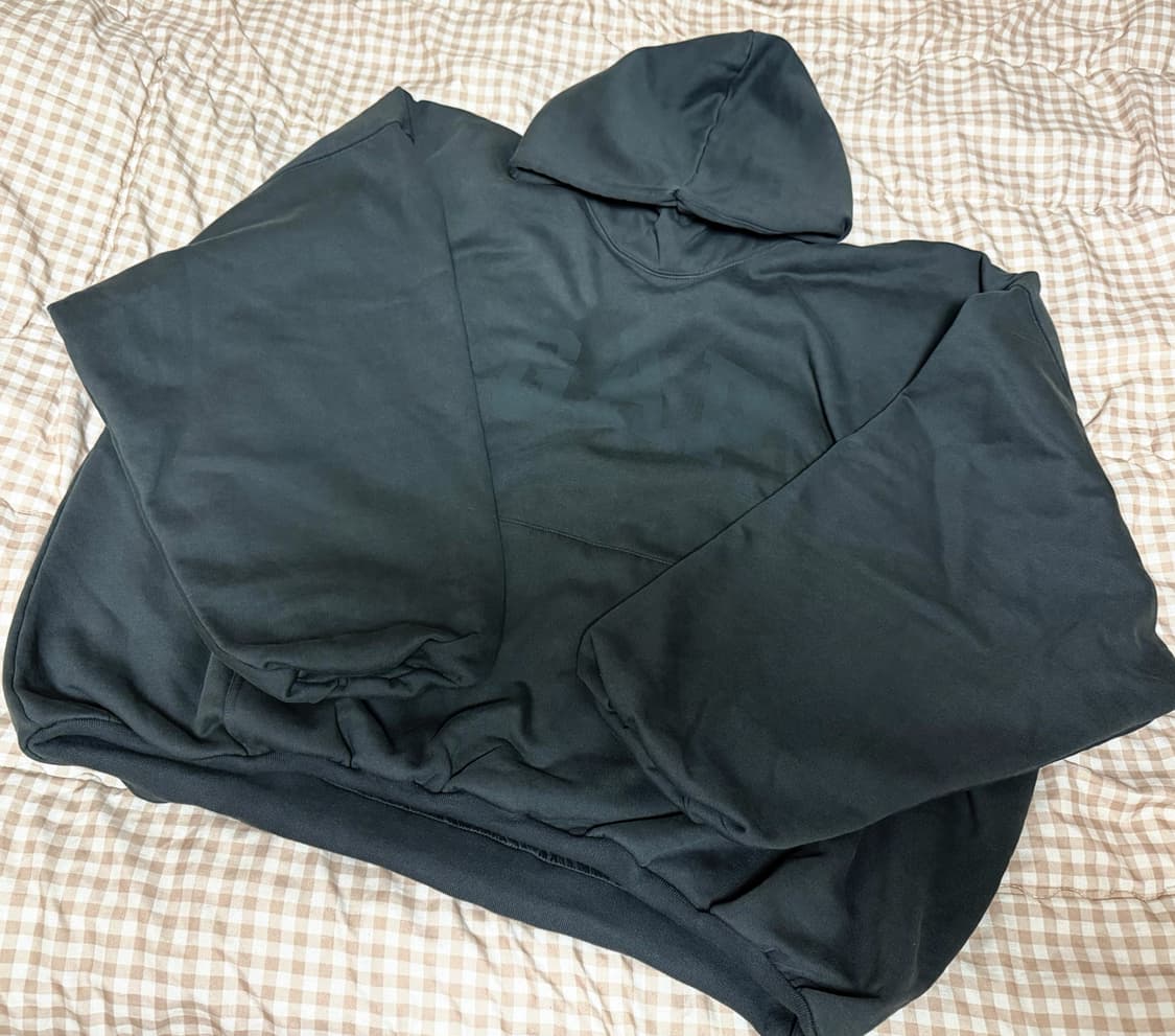 이지 갭 엔지니어드 바이 발렌시아가 도브 후드 블랙 상품이미지1