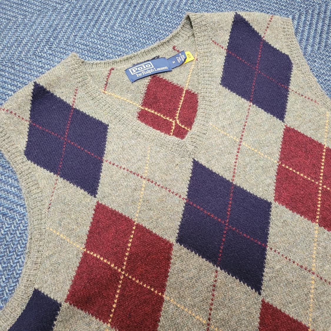 폴로 랄프로렌 울 베스트 상품이미지2