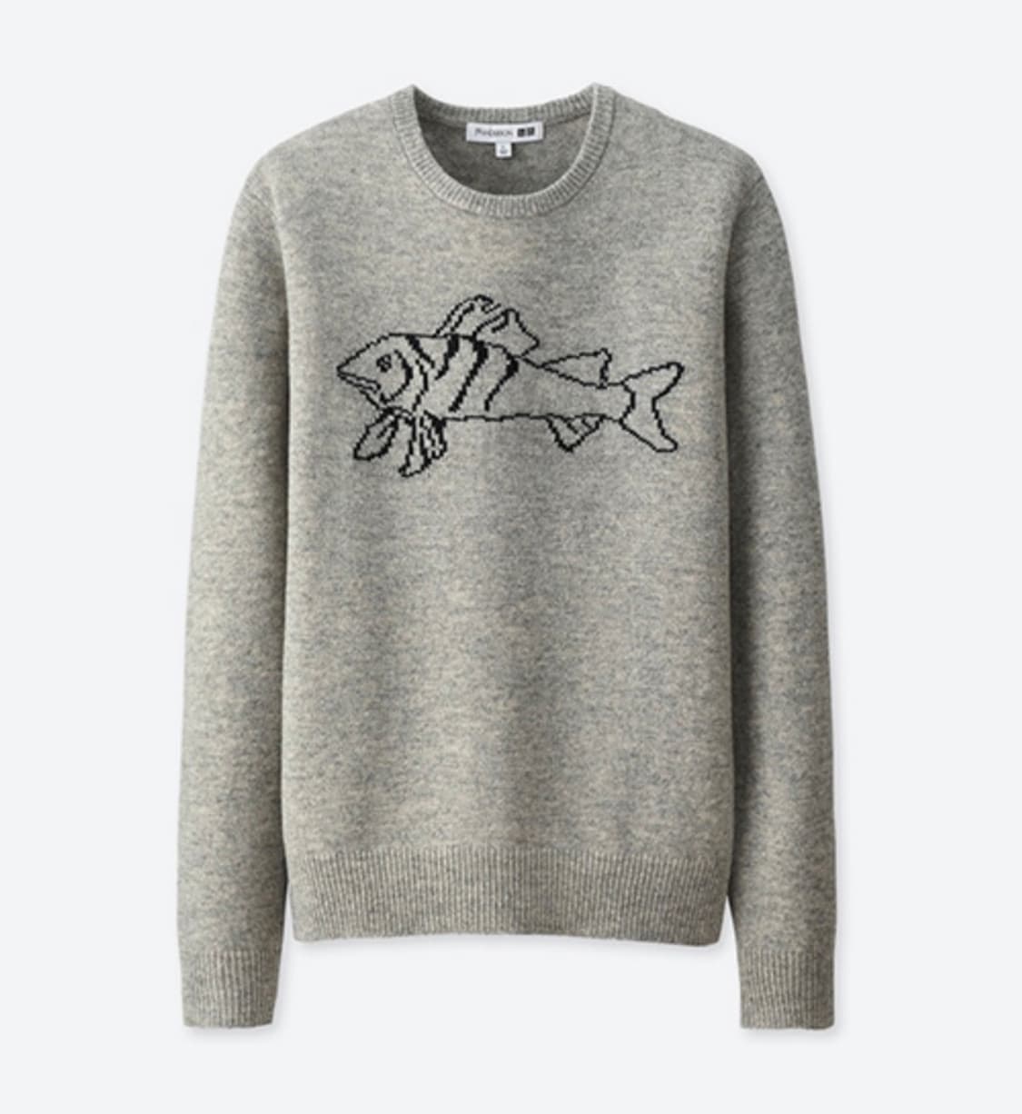 L) 유니클로 x JWA 자카드 크루넥 스웨터  상품이미지5