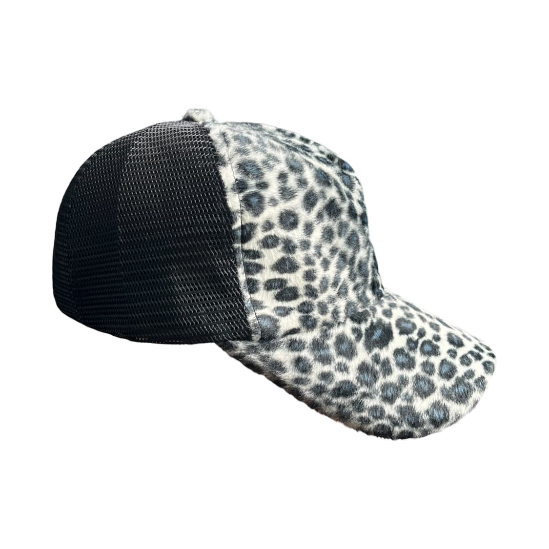 레오파드 메쉬캡 블랙 상품이미지3