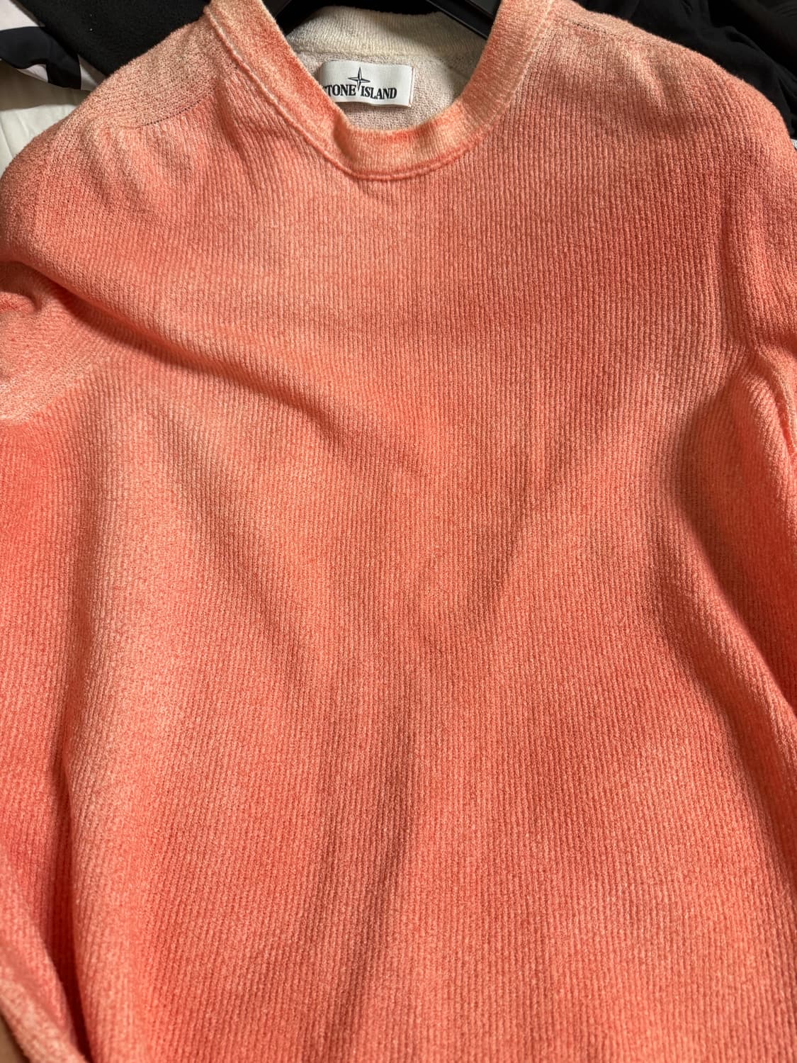 스톤 아일랜드 핸드 스프레이 와펜 니트 L 상품이미지3