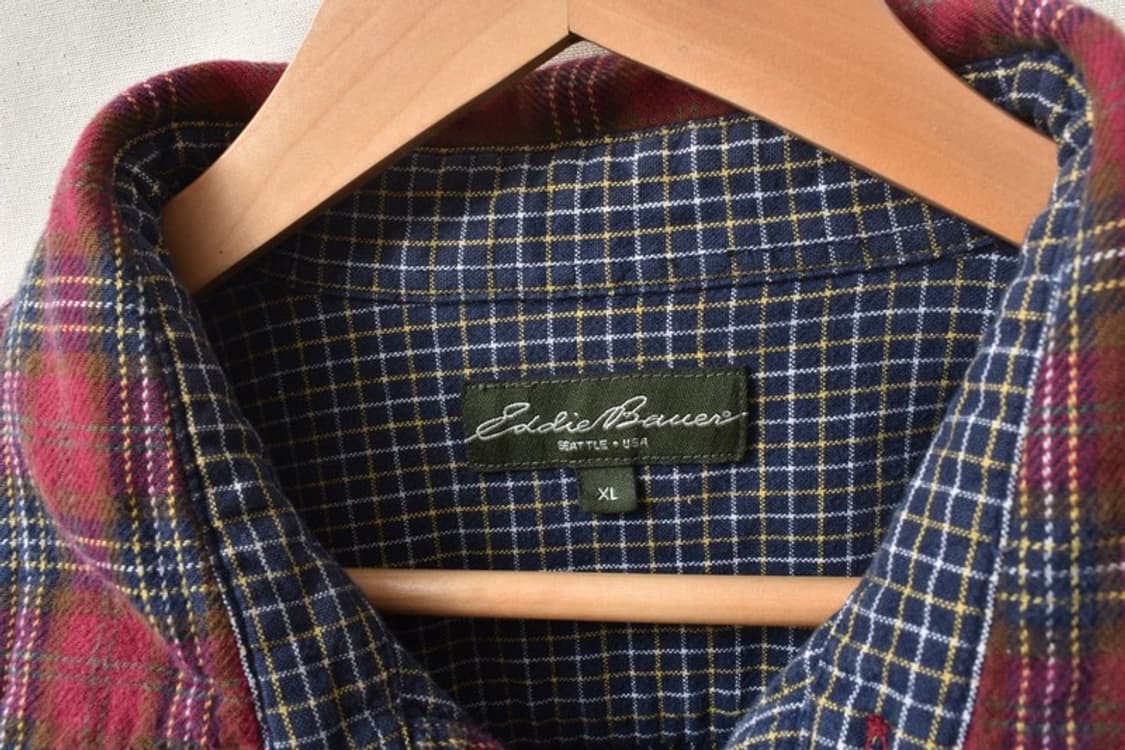 에디바우어 헤비 체크 셔츠 XL M0171 상품이미지4