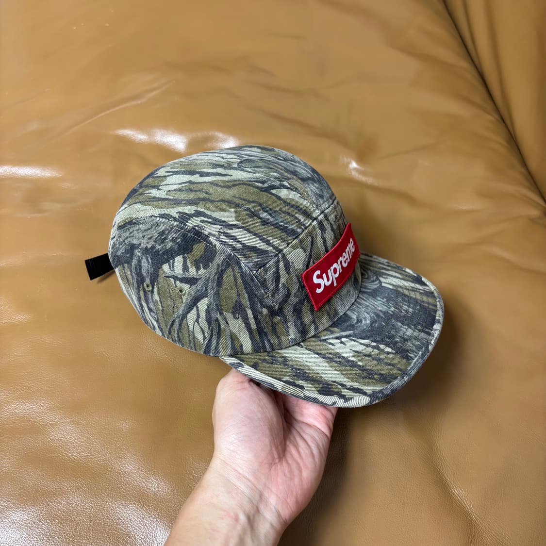 Supreme 슈프림 밀리터리 오크 카모 캠프캡 모자 (Oak Camo) 상품이미지3