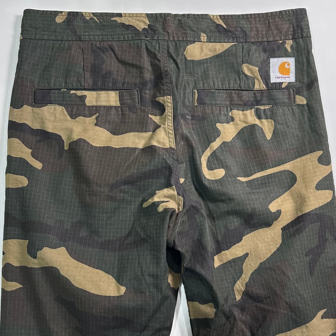 칼하트 립스탑 카모 조거팬츠 상품이미지6