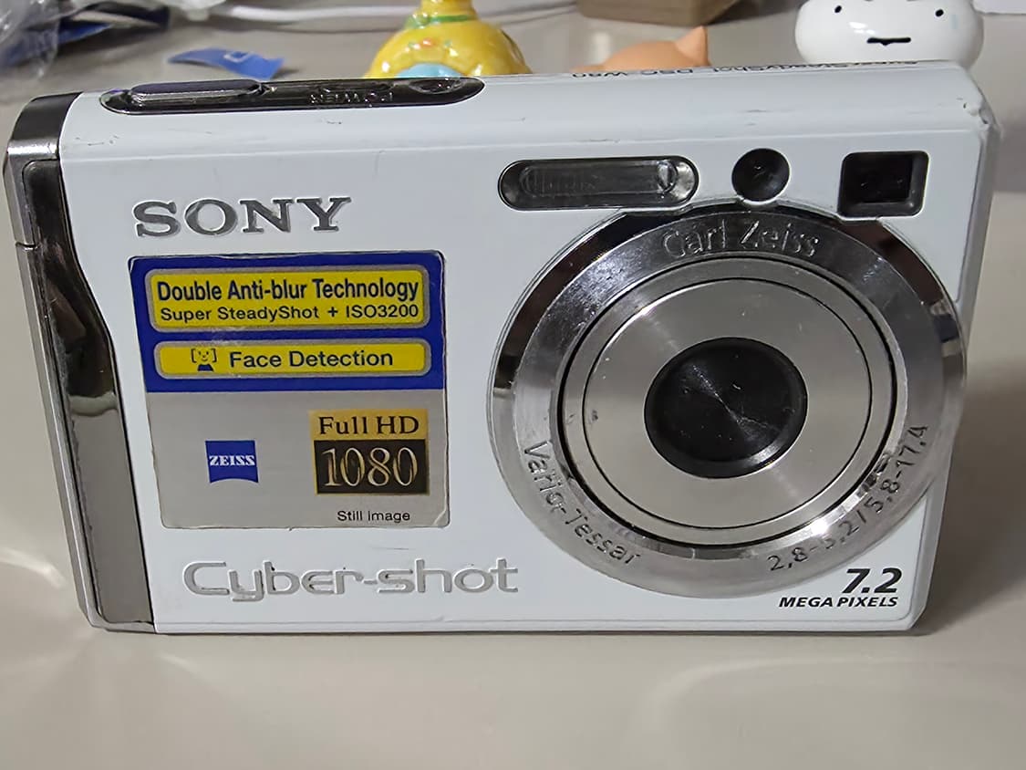 소니 사이버샷 DSC-W80 빈티지 디지털카메라 상품이미지1