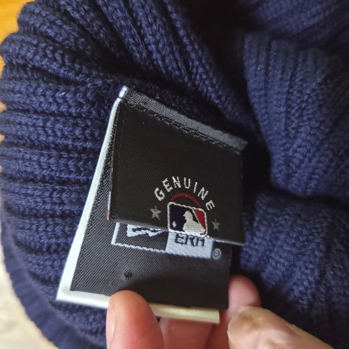 MLB 뉴욕 양키스 빅 립 커프 비니 네이비 상품이미지3