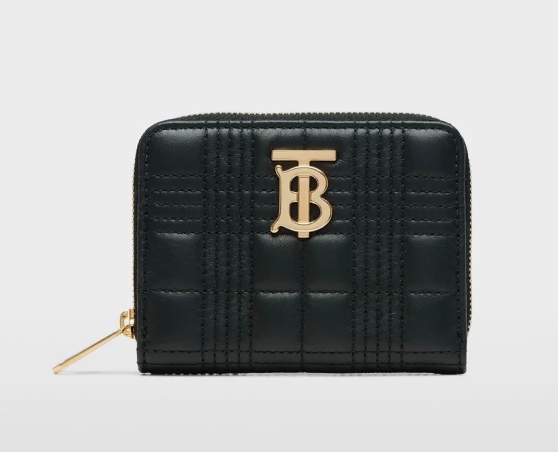 버버리 퀼티드 램스킨 롤라 지퍼 지갑 상품이미지1