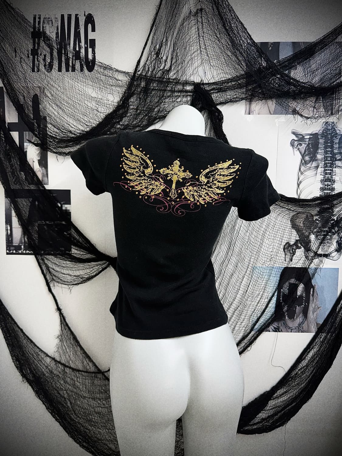 00s punk printing halfsleeve 상품이미지1