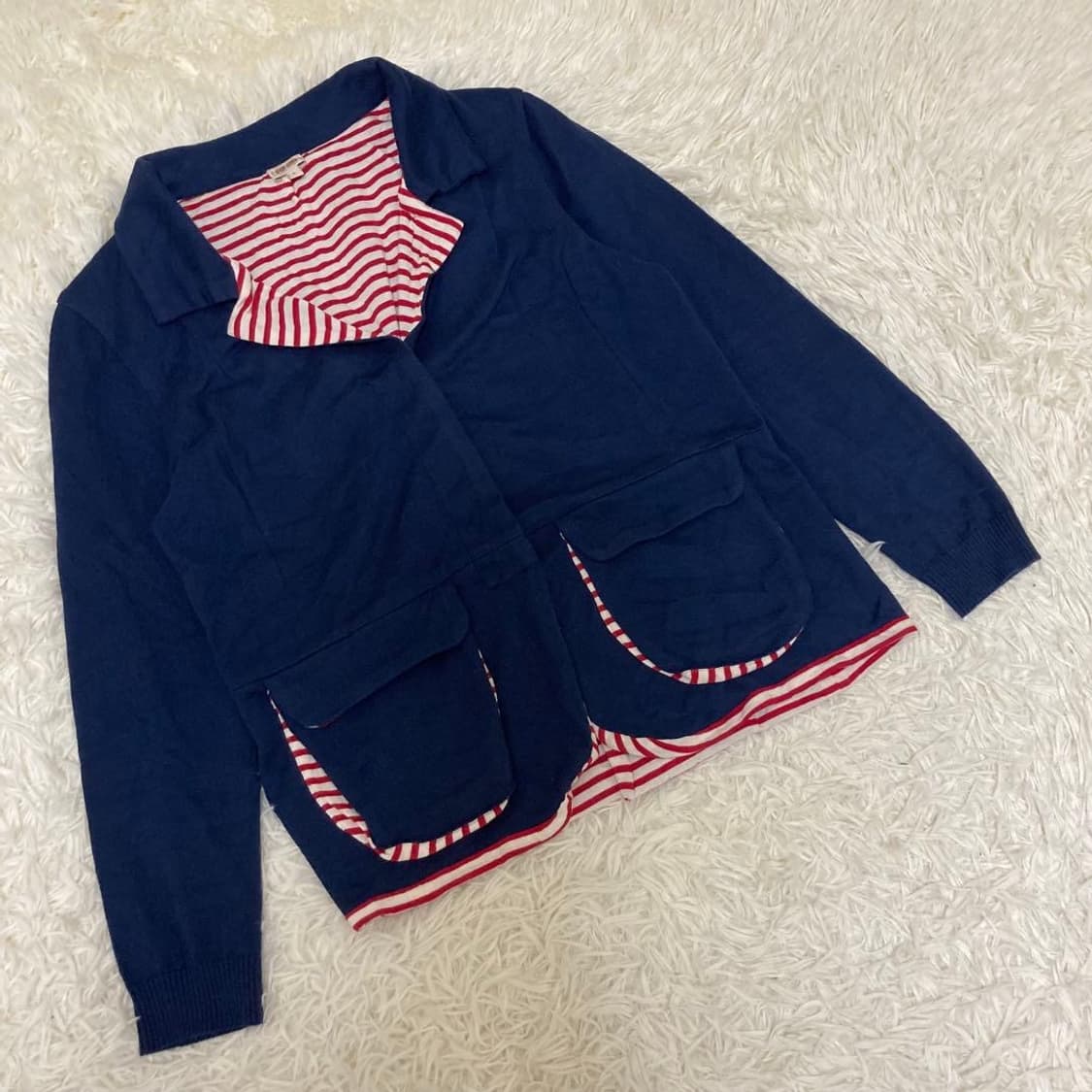 Kenzo 스트라이프 울 가디건 상품이미지1