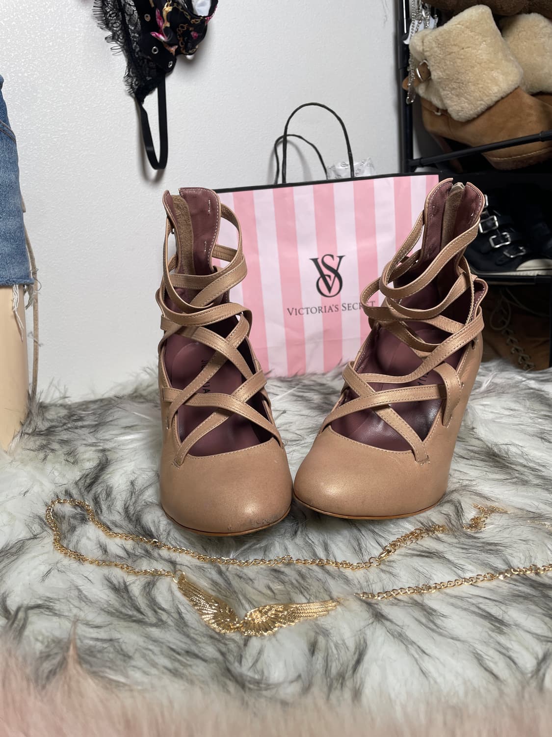 질스튜어트 발레리나 힐 앵클 구두 상품이미지2