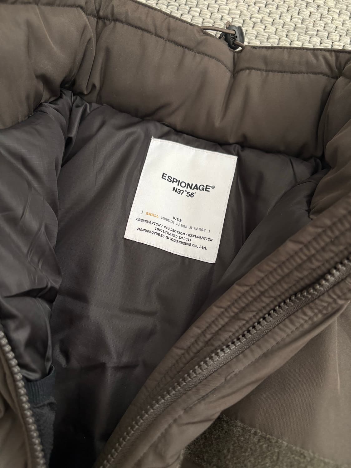 에스피오나지 레벨7 파카 S 상품이미지4