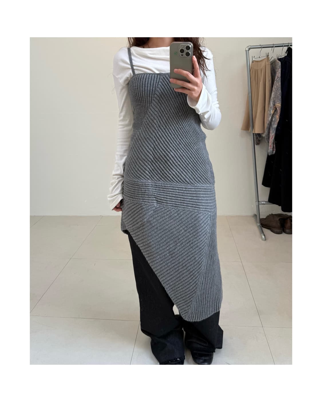 Anteprima 울 원피스 상품이미지1