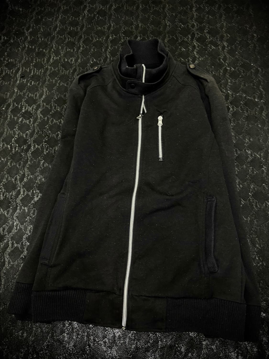 “Vondutch” 00’s Neck button Simple Zip U 상품이미지3