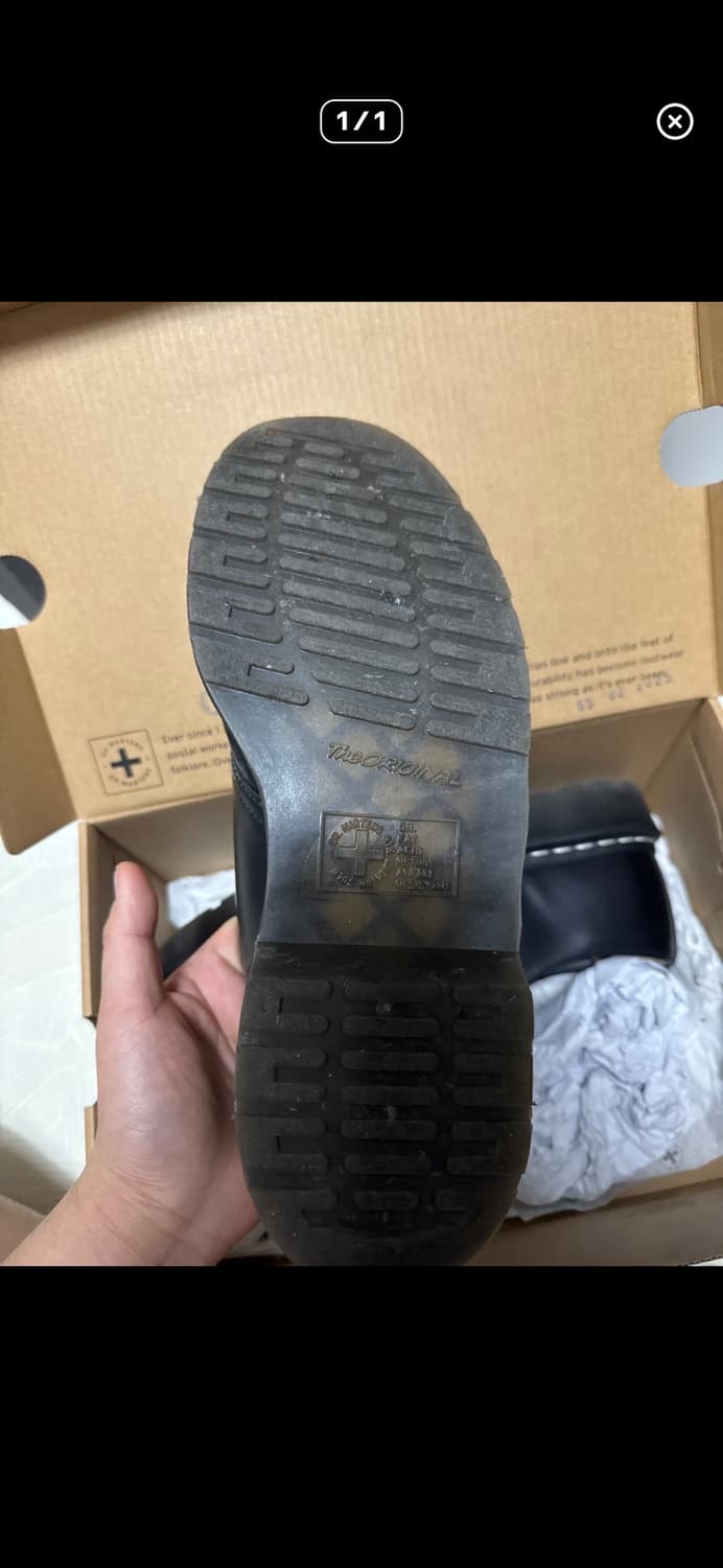 닥터마틴 1461 WS 블랙 스무스 상품이미지3