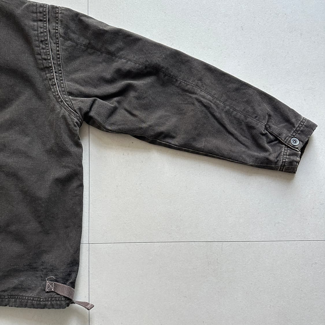 90s 빌라봉 빈티지 워크 덱자켓 차콜 M  상품이미지8