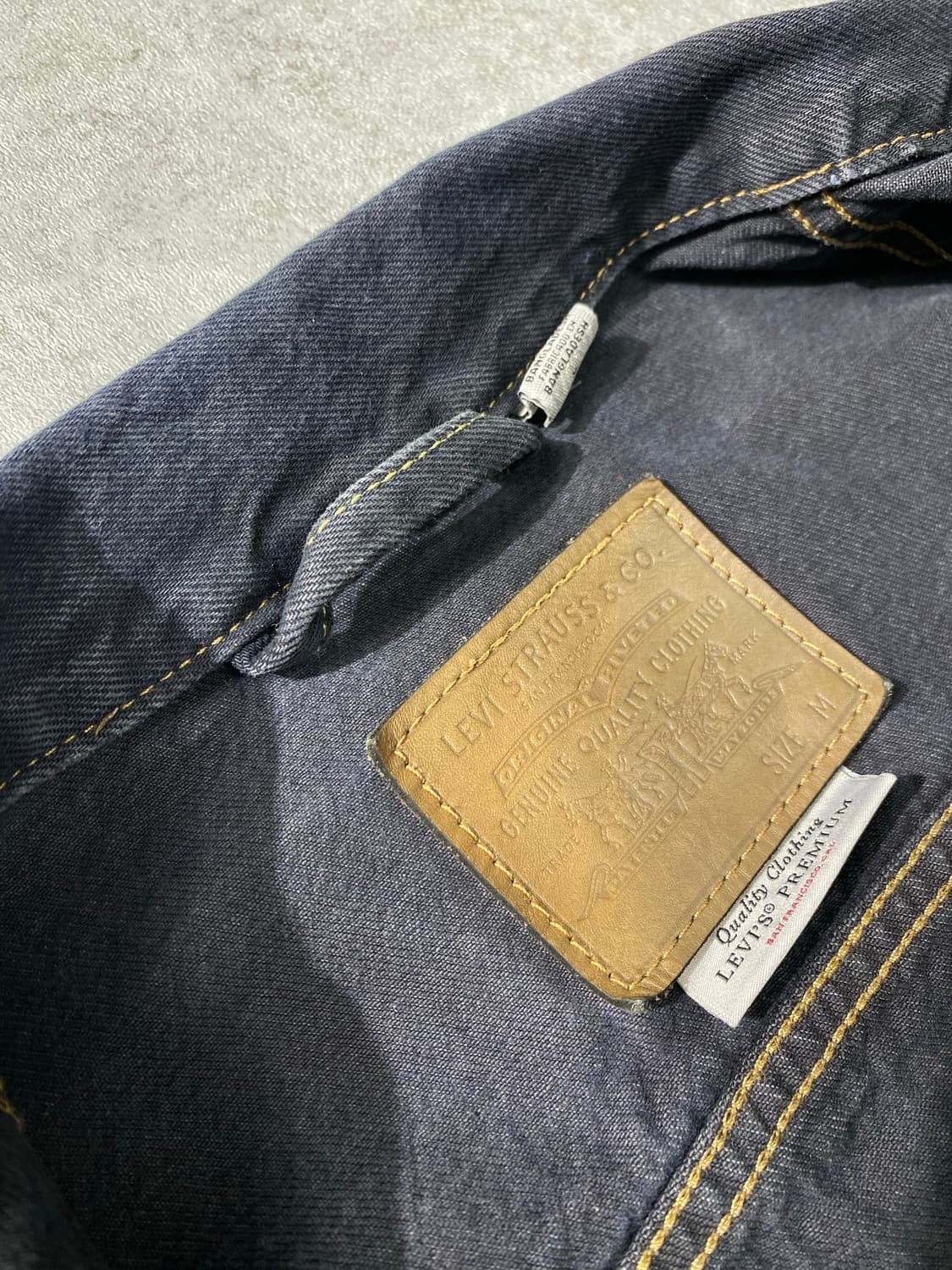 [M] Levi's 리바이스 프리미엄 1세대 복각 데님 자켓 상품이미지8
