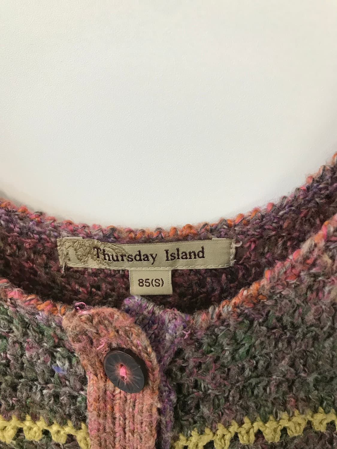 Vintage y2k 와투케 모리걸 니트 나시 슬리브 상품이미지5