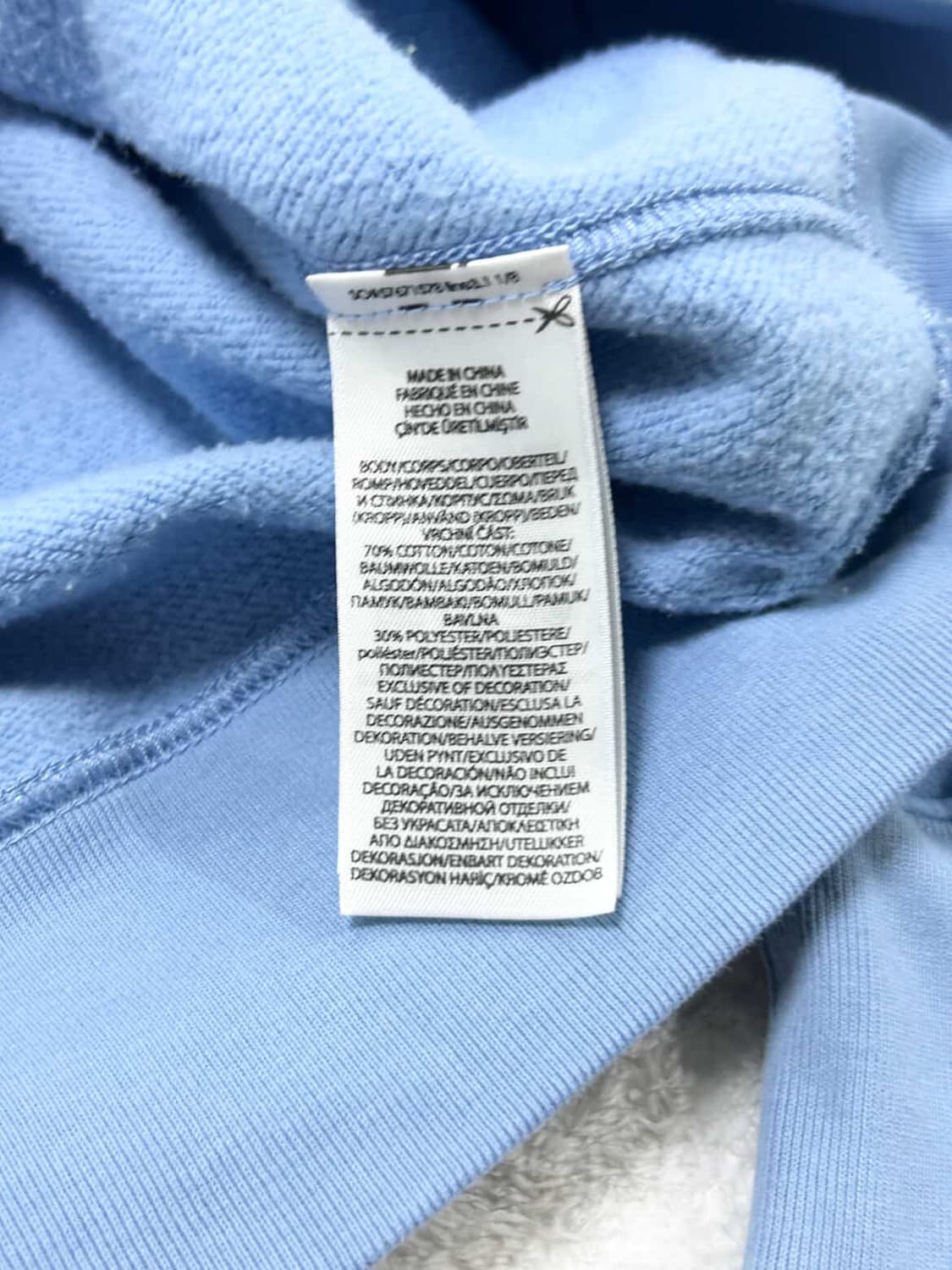 폴로 신형 네이비포니 하늘 맨투맨 상품이미지8