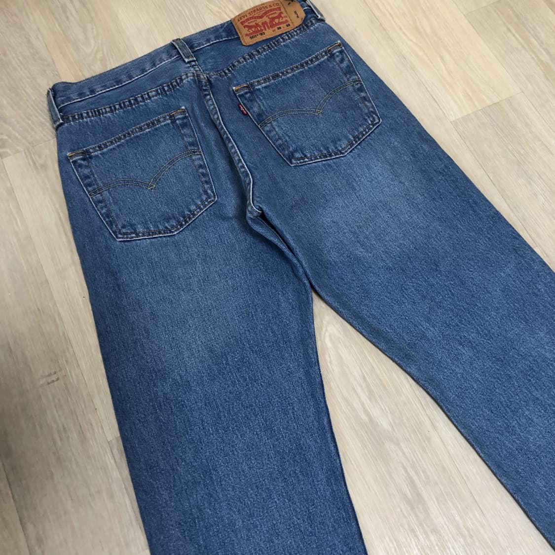 (30) 리바이스 Levi's 501 ' 93 스트레이트핏 연청 데님 상품이미지9