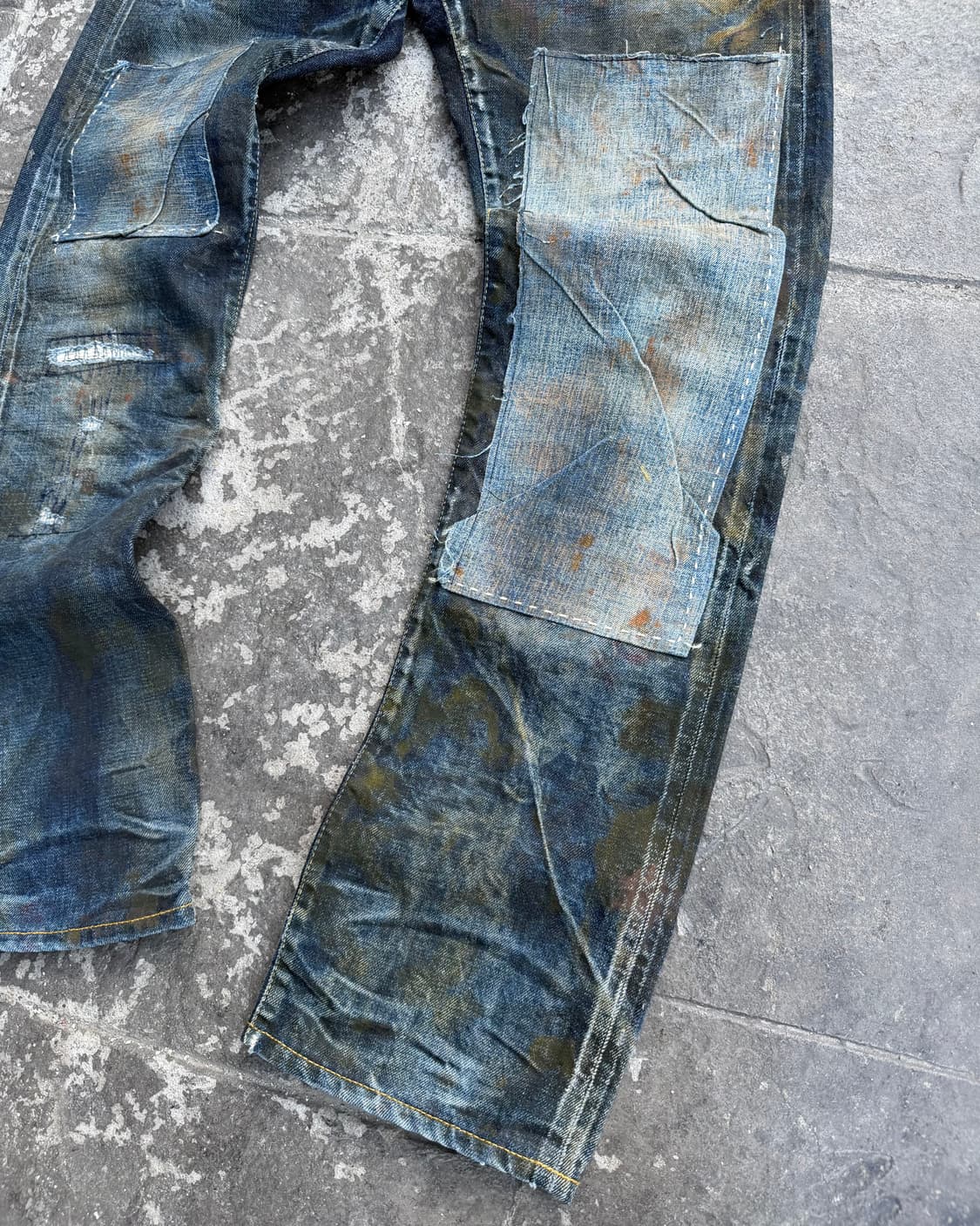 PLEIN P/V BANANA 셀비지 데님 팬츠 상품이미지4