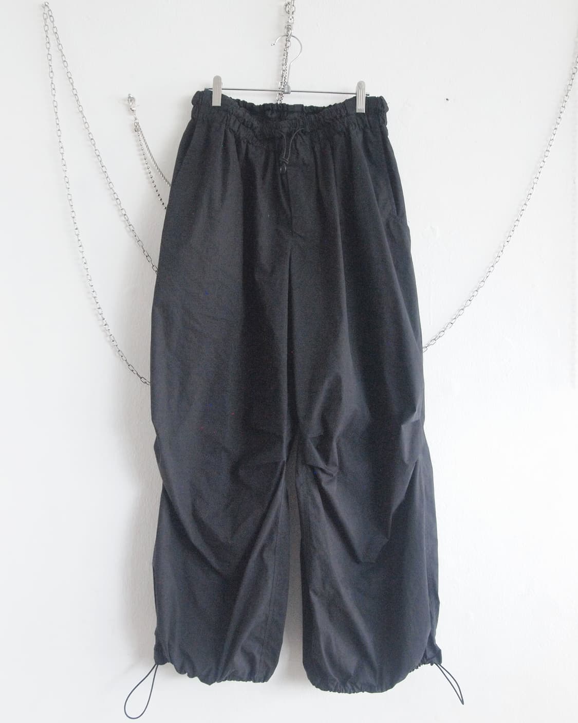 요지야마모토 드레이프 파라슈트팬츠 상품이미지1