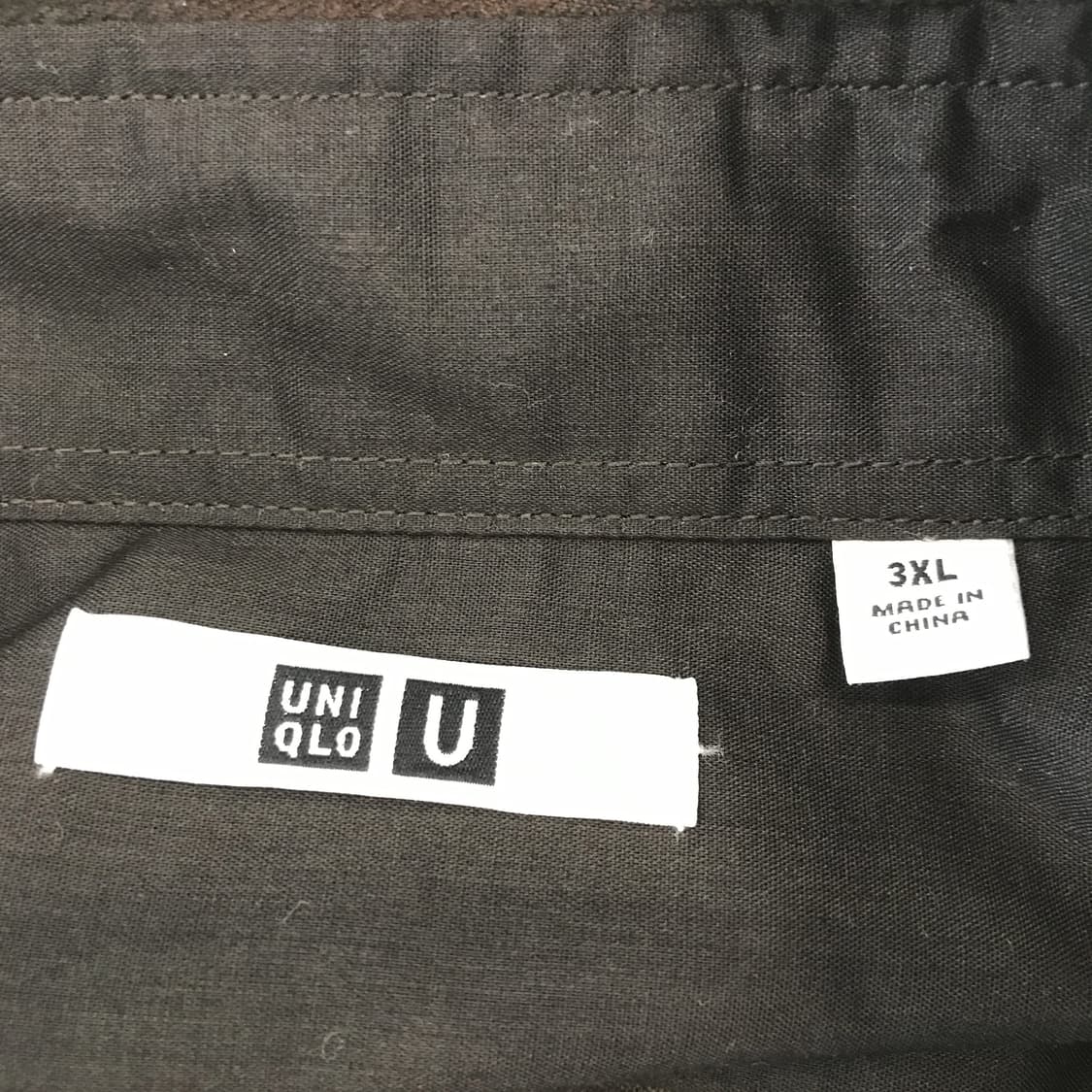 유니클로U 플란넬 옴브레 체크셔츠 [3XL] 상품이미지4