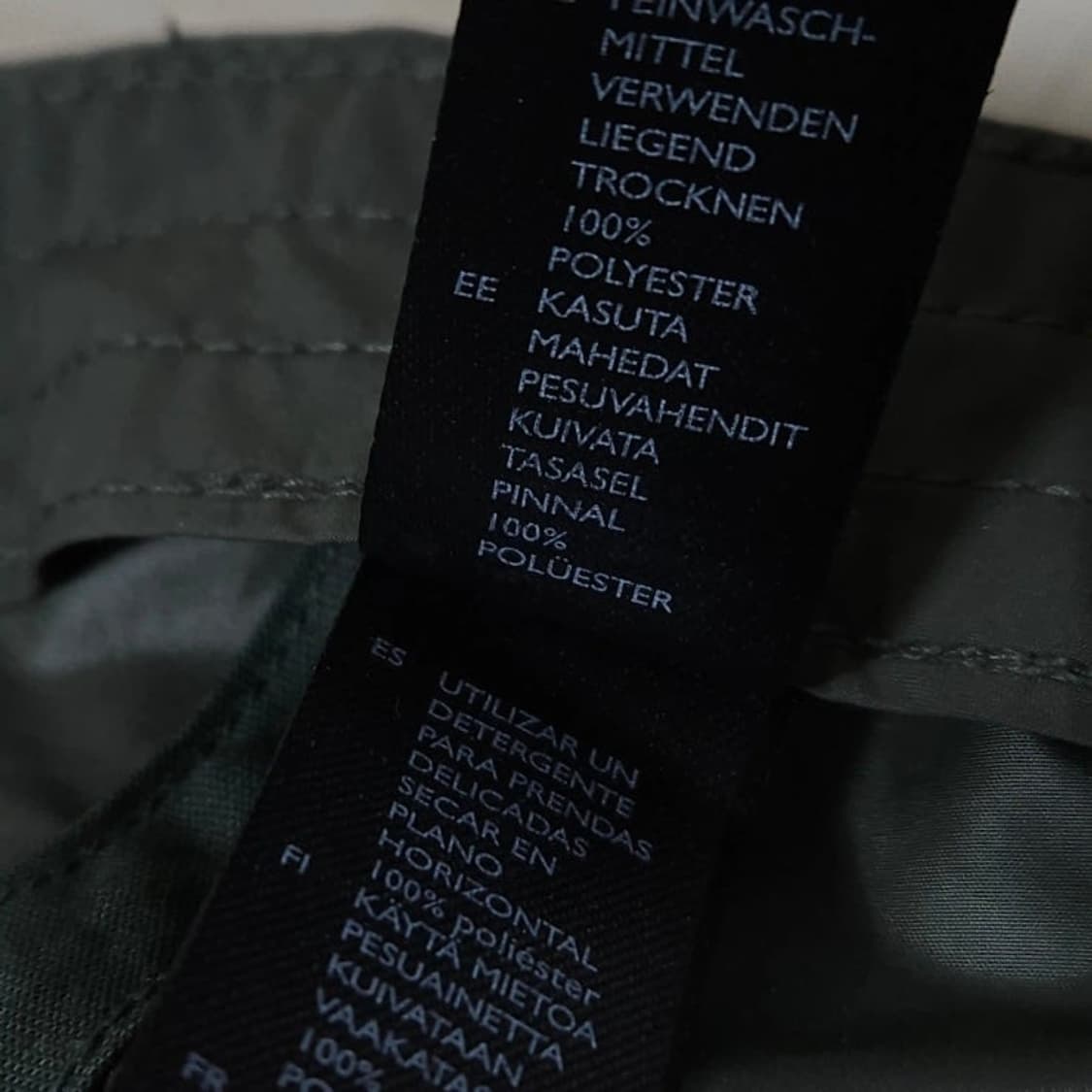 free)COS 코스 폴리 캡모자 카키 상품이미지6