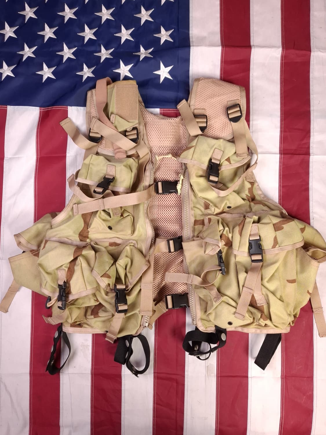 밀리터리 사막삼색 택티컬 서바이벌 베스트 상품이미지1