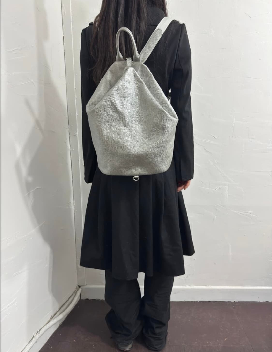 Barcos silver backpack 상품이미지5