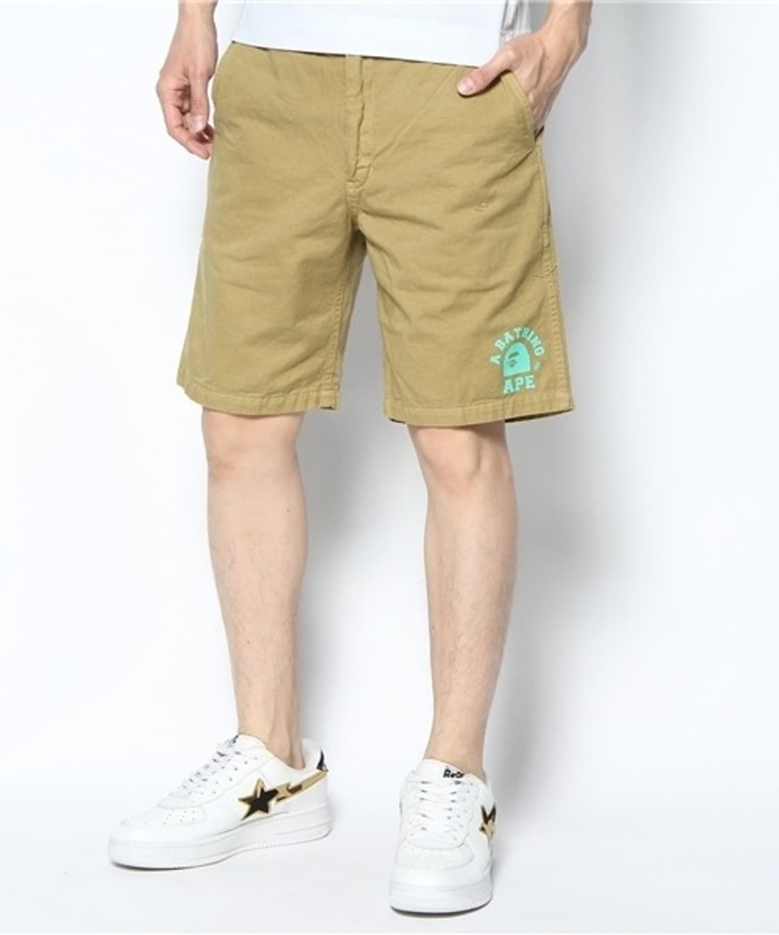 베이프 A BATHING APE College Chino Shorts 상품이미지2