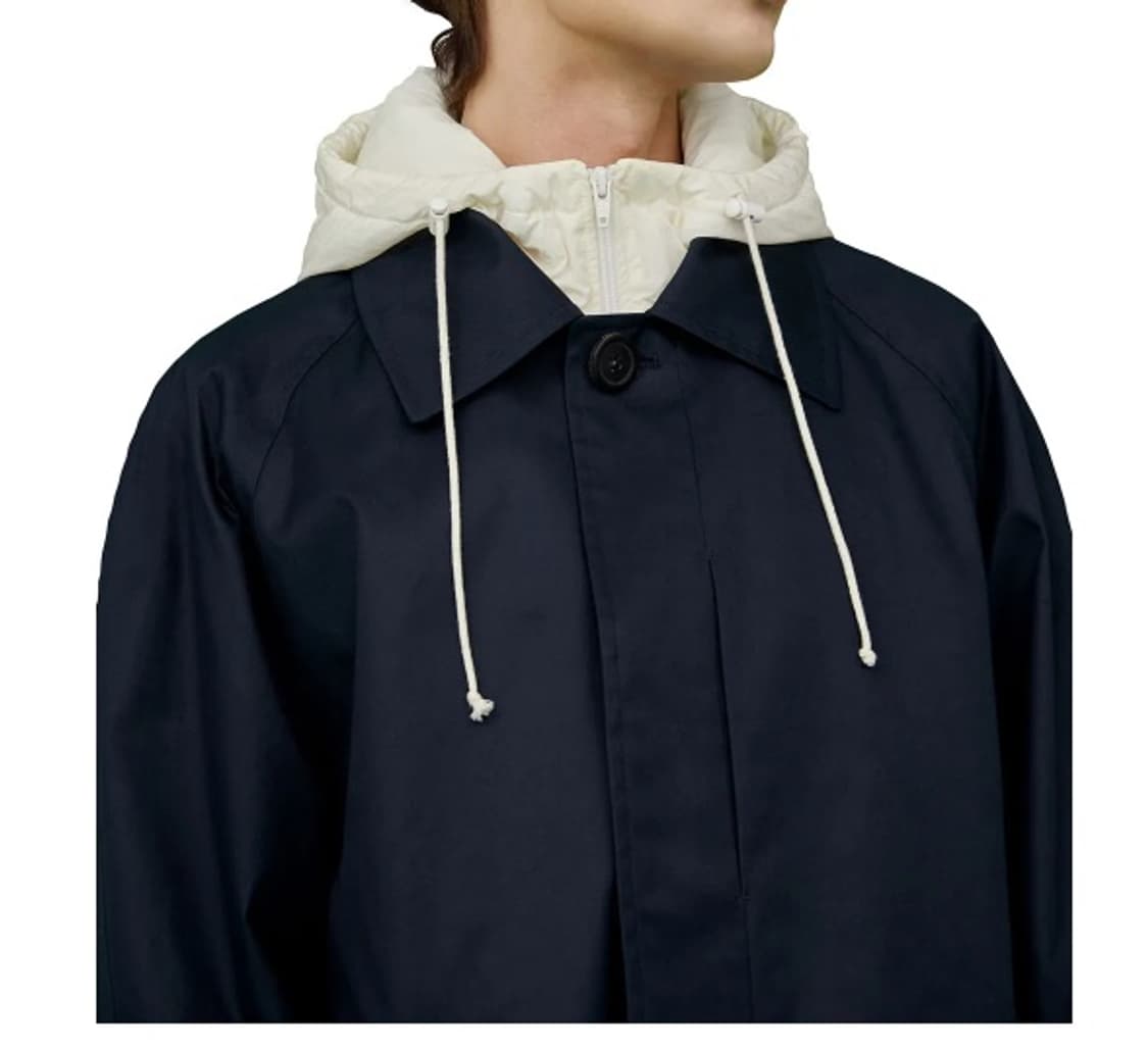 인뎁스리포트 Contrast Hoodie Mac Jacket Navy 상품이미지3