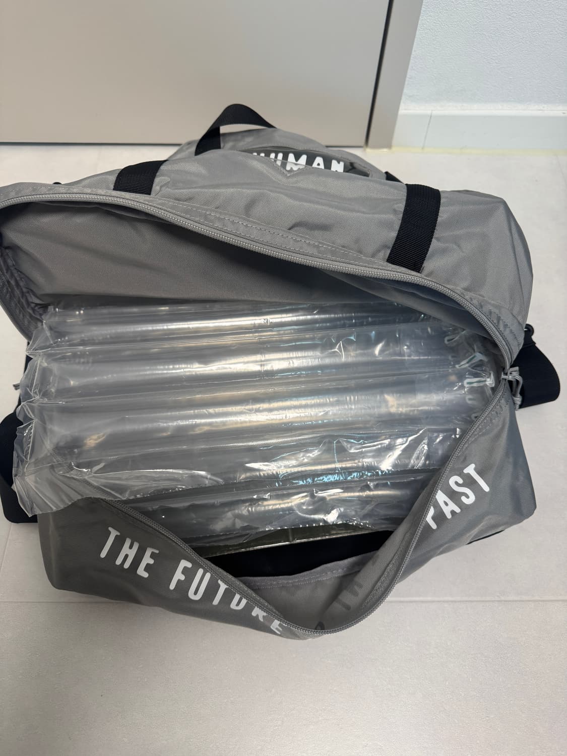 휴먼메이드 보스턴백 그레이 상품이미지6