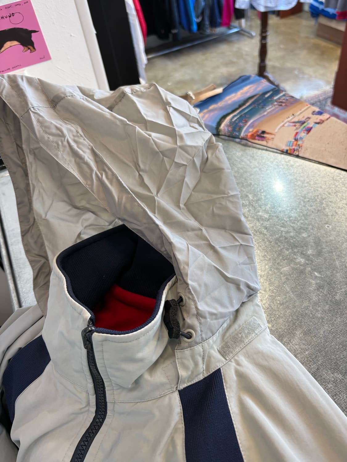 노티카 양면 플리스 나일론 아우터 상품이미지8