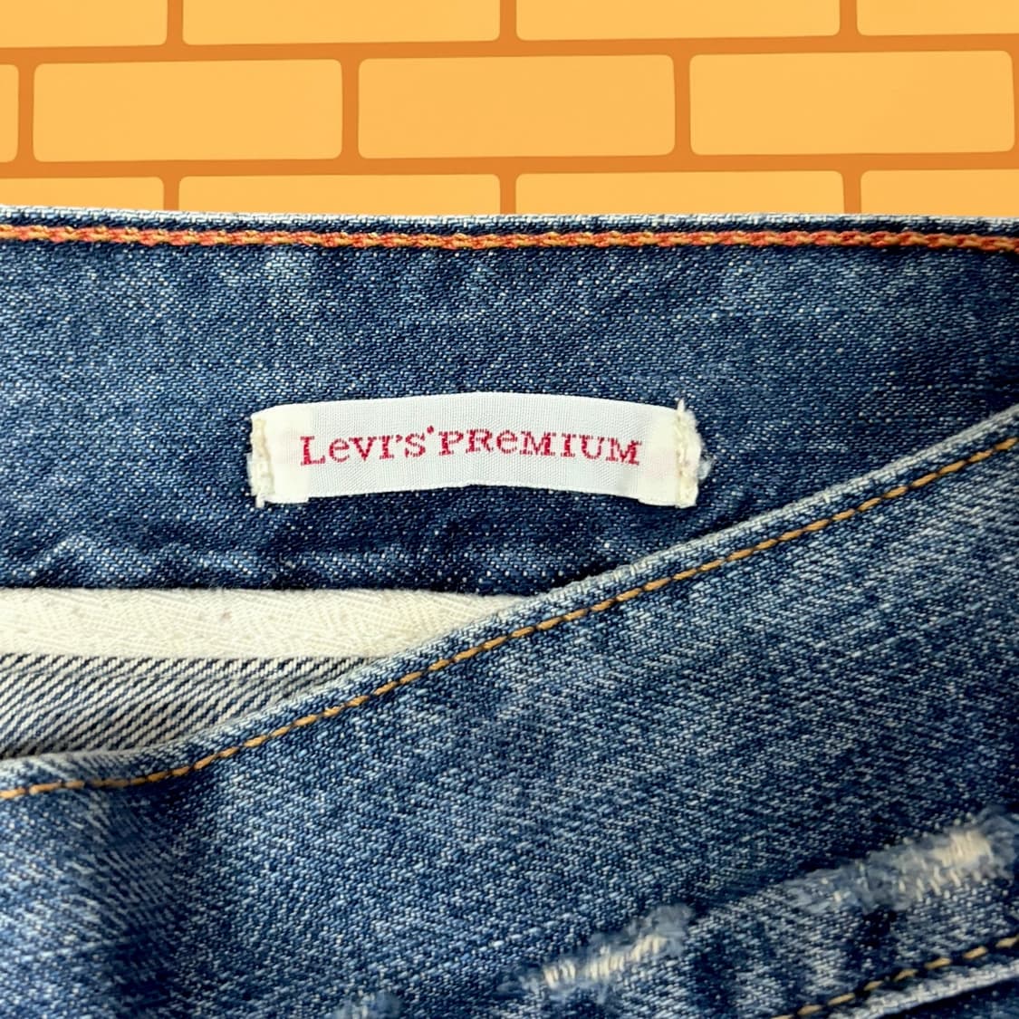 리바이스 프리미엄 그린탭 데님 팬츠 (34) 상품이미지8