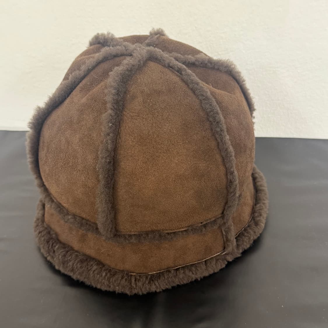 호주 UGG 어그 브라운 퍼 버킷햇 상품이미지2