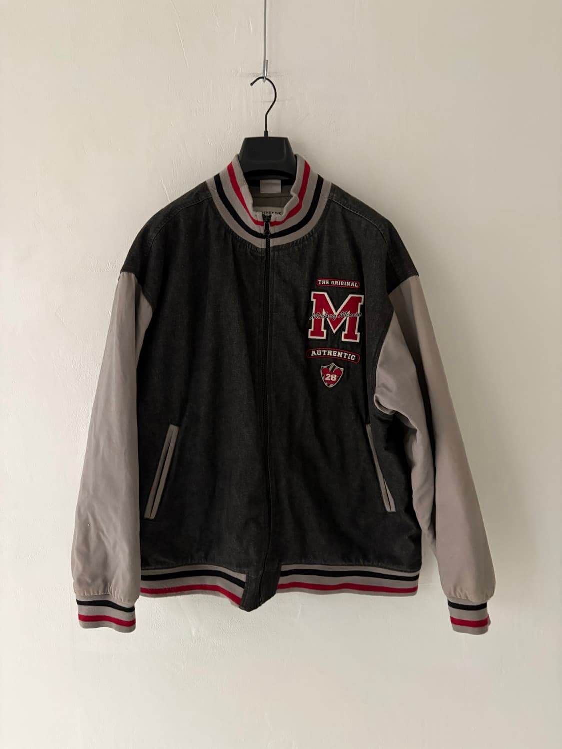 90‘s Disney Mickey Varsity Jacket 상품이미지1