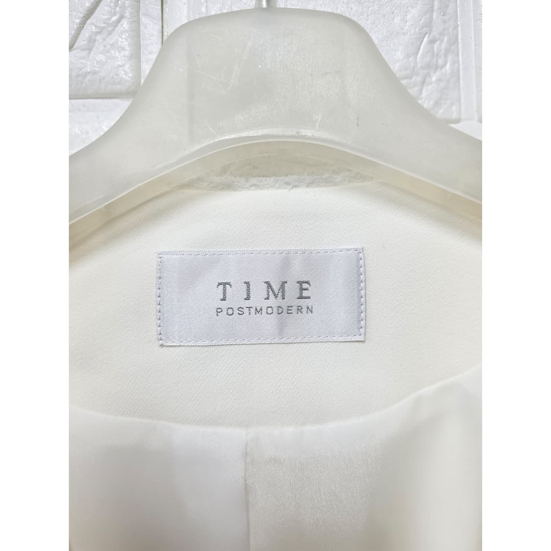 택포) 한섬 타임 TIME 흰색 여성 자켓 M 상품이미지2