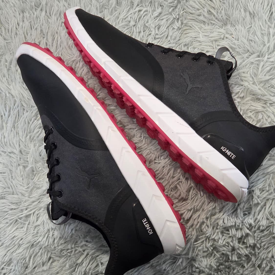 3q-5:푸마 이그나이트 스파이크리스 골프화 블랙(235)-거의새거 상품이미지8